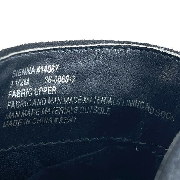 Comfortview Sienna Women Black Bootie Sz 9.5 Faux Suede Slip-Resistant AnkleBoot - Picture 7 of 15